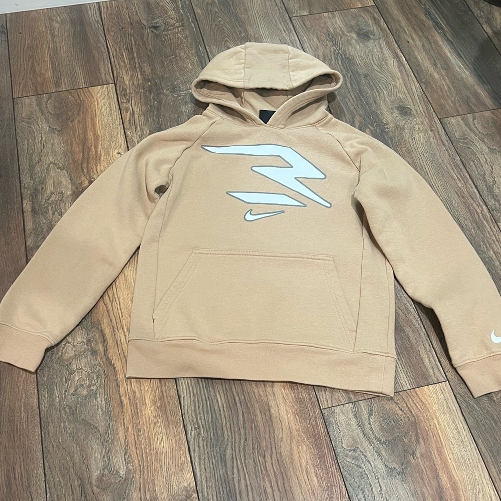 { nike } 3Brand by Russell Wilson tan hoodie